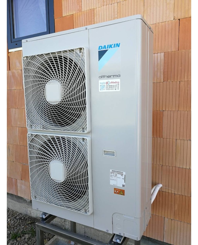 Inštalácia Tepelného čerpadla Daikin EHVX, Hôrky