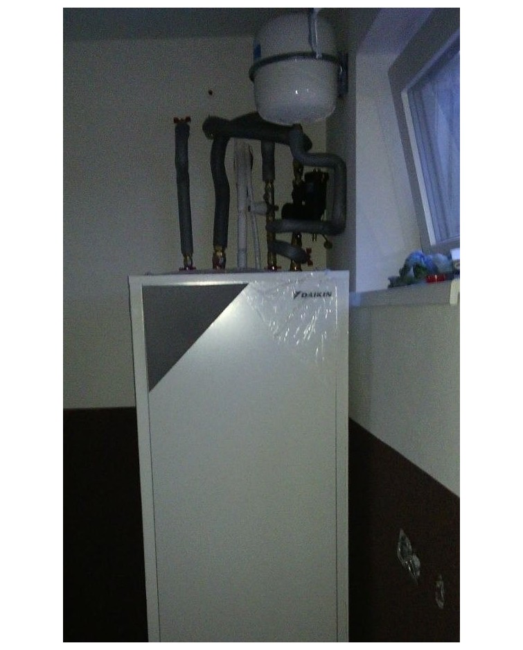 Inštalácia Tepelného čerpadla Daikin EHVX, Nededza - okres Žilina