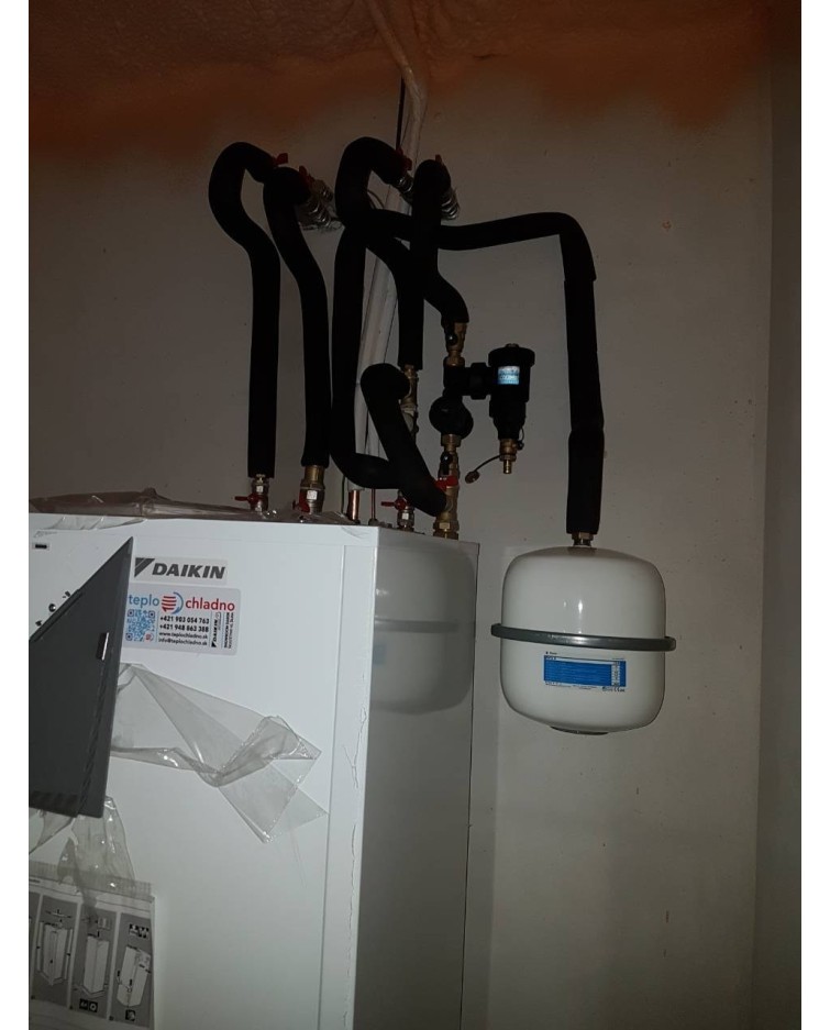 Inštalácia Tepelného čerpadla Daikin EHVX, Podhorie