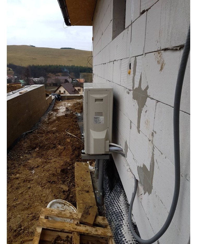 Inštalácia Tepelného čerpadla Daikin EHVX, Rudina okres Kysucké Nové Mesto