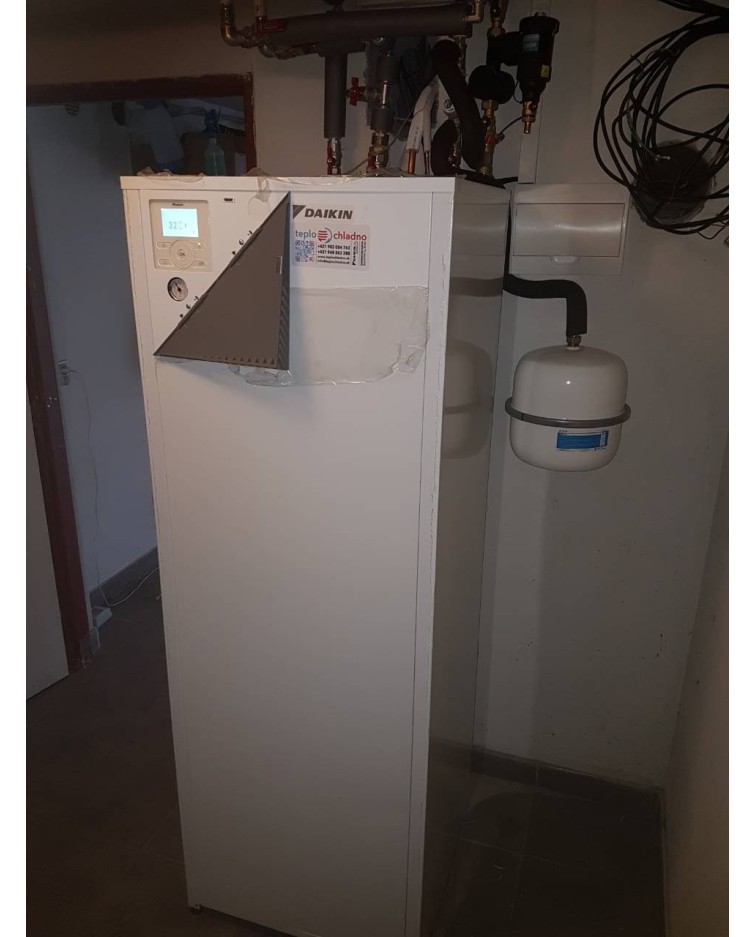 Inštalácia Tepelného čerpadla Daikin EHVX, Ružomberok