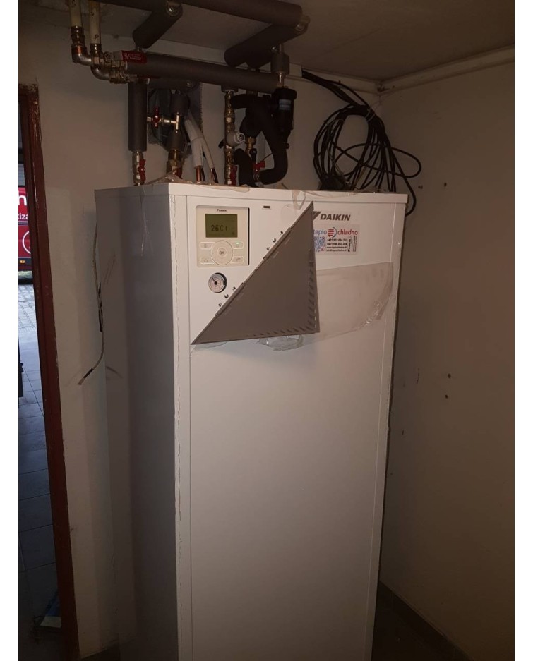 Inštalácia Tepelného čerpadla Daikin EHVX, Ružomberok