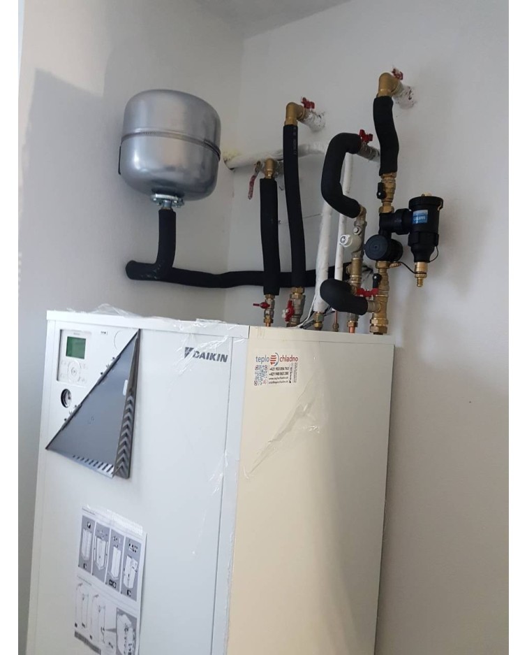 Inštalácia Tepelného čerpadla Daikin EHVX, Záhorská Bystrica