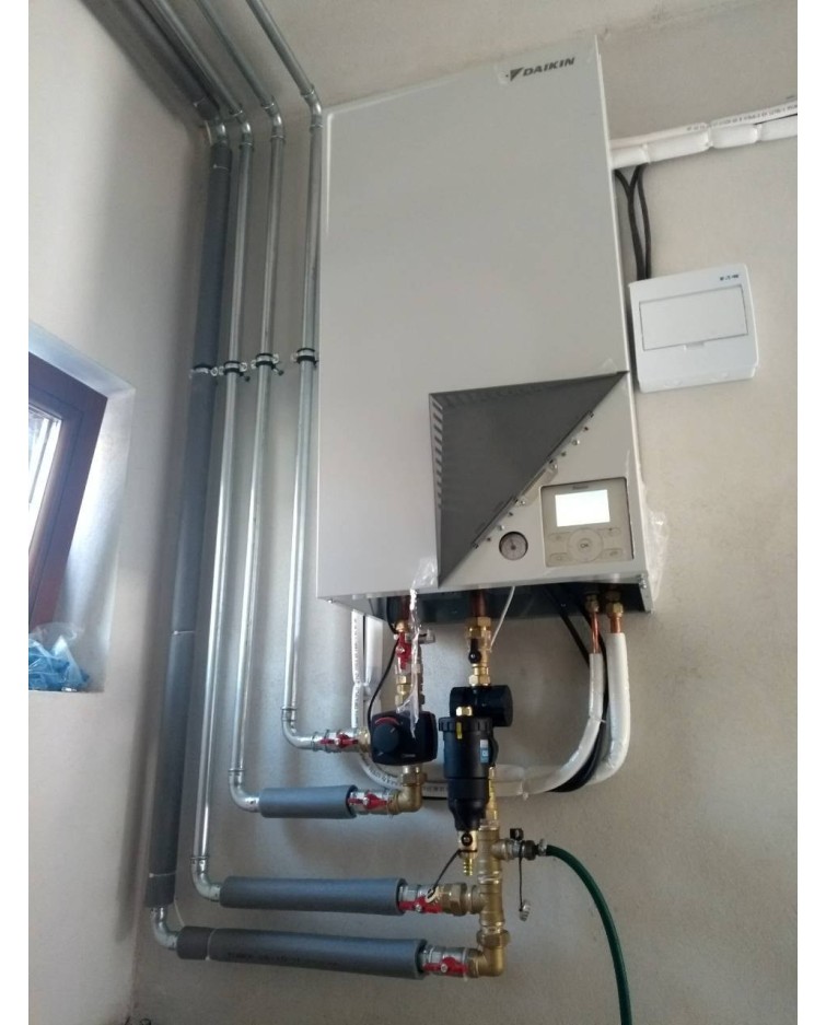 Inštalácia Tepelného čerpadla Daikin EHBH, Oravská Polhora