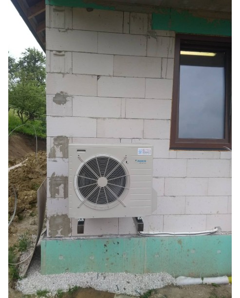 Inštalácia Nástenného tepelného čerpadla Daikin EHBX, Bodiná - Okres Považská Bystrica