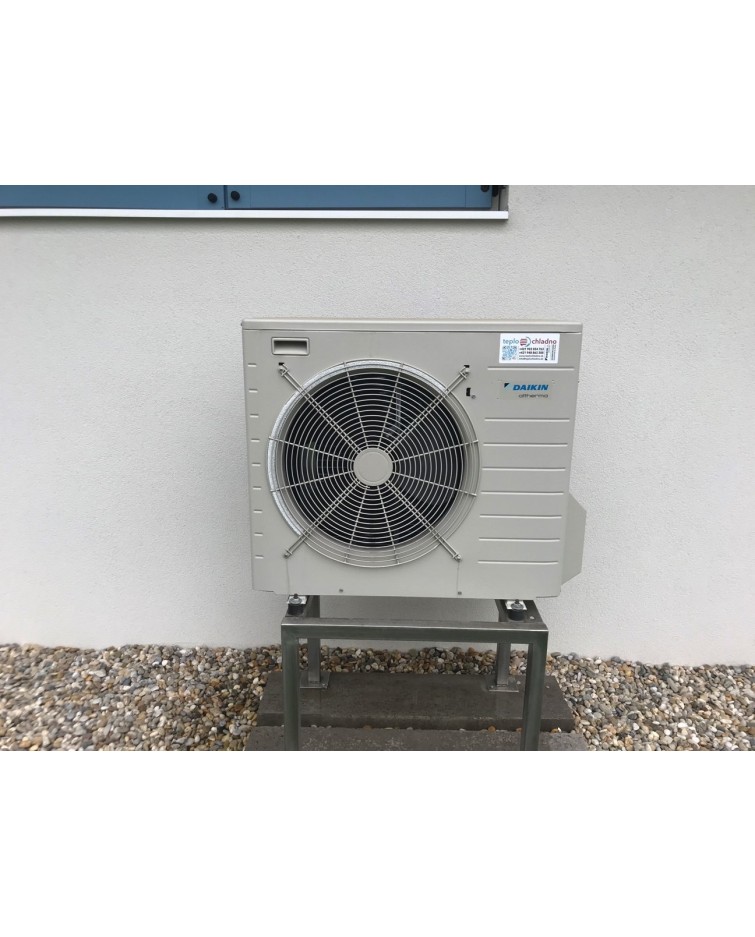 Inštalácia tepelného čerpadla Daikin EHBX, Teplička nad Váhom