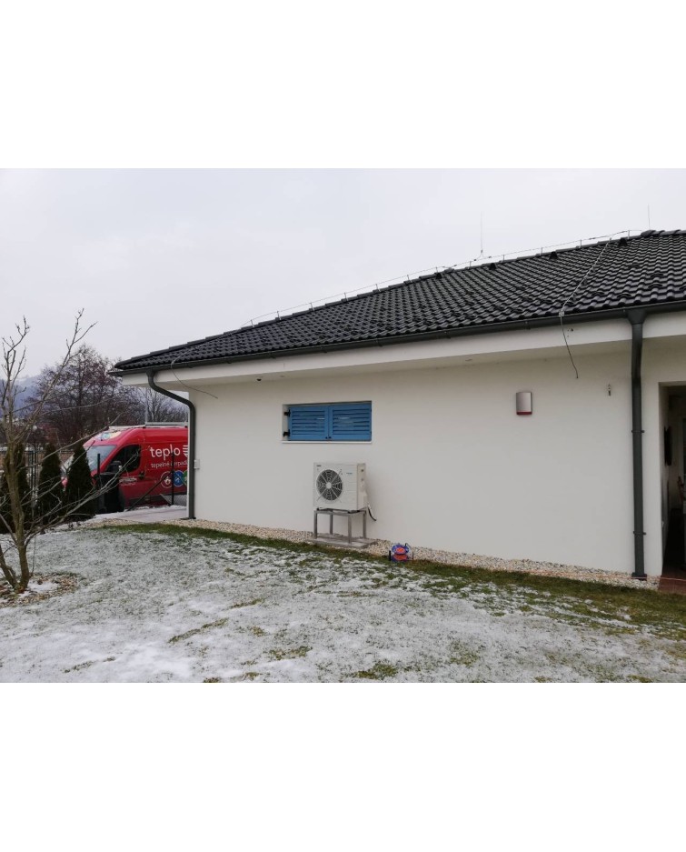 Inštalácia tepelného čerpadla Daikin EHBX, Teplička nad Váhom
