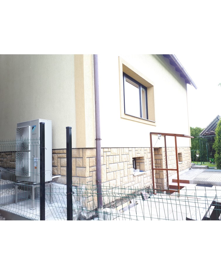 Inštalácia tepelného čerpadla Daikin EHBH, Čierne
