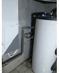 Inštalácia tepelného čerpadla Daikin EHBH, Čierne