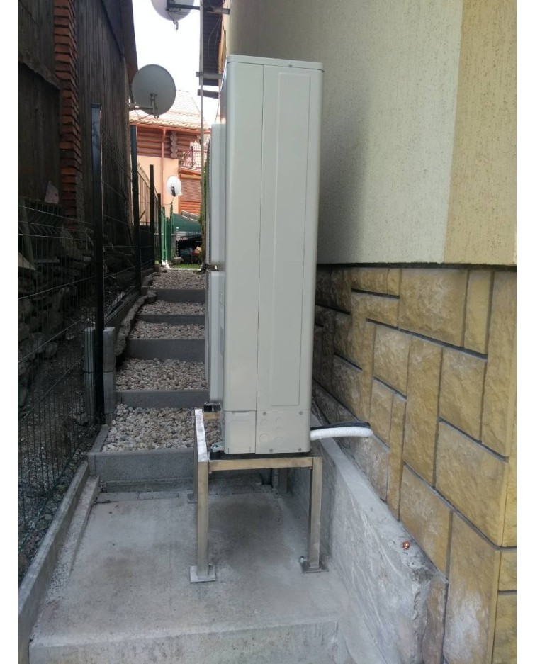Inštalácia tepelného čerpadla Daikin EHBH, Čierne