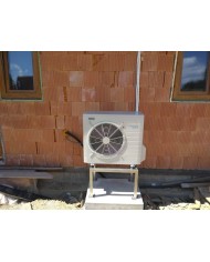 Inštalácia tepelného čerpadla Daikin EHVX, Budatínka Lehota