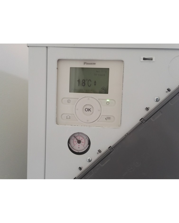 Inštalácia tepelného čerpadla Daikin EHVX, Štitáre - Okres Nitra