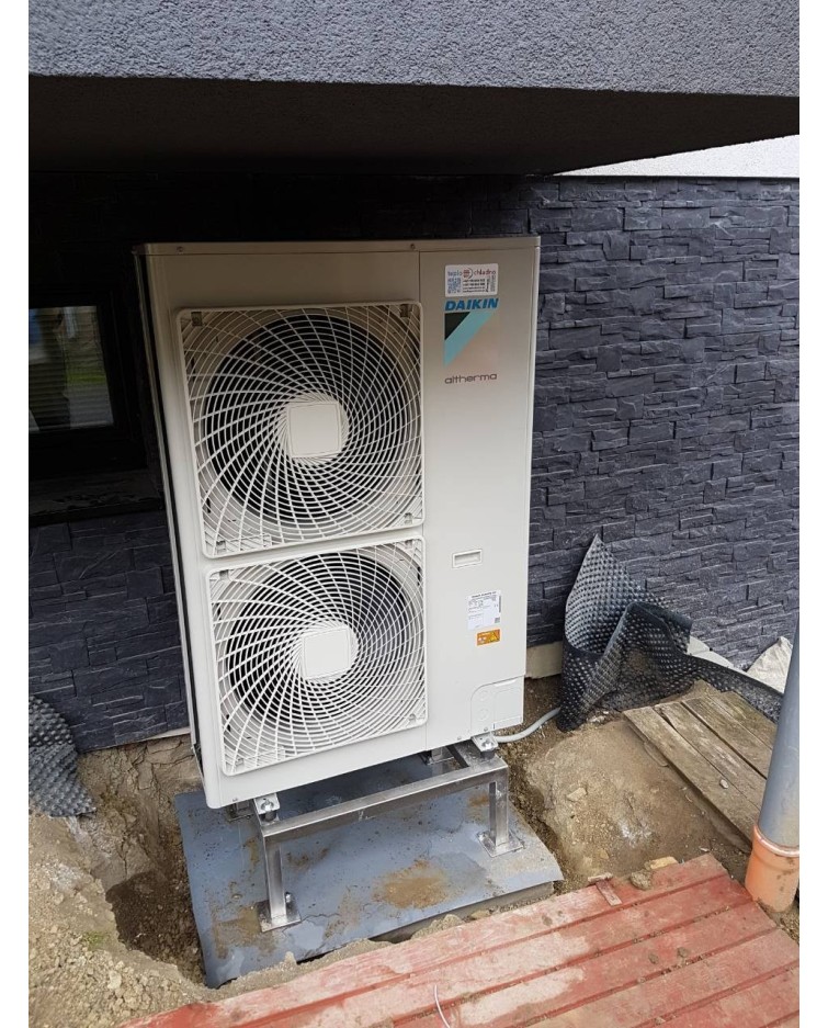Inštalácia tepelného čerpadla Daikin EHBH, Vasiľov - Okres Námestovo