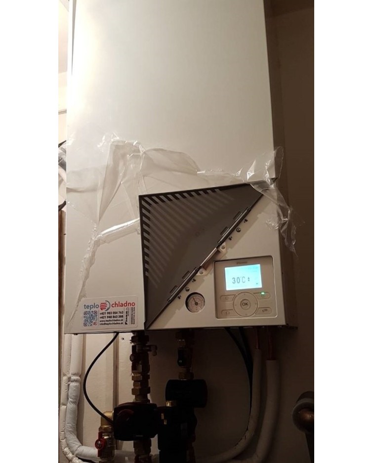 Inštalácia tepelného čerpadla Daikin EHBH, Necpaly - Okres Martin