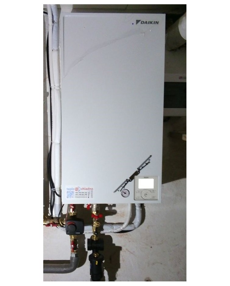 Inštalácia tepelného čerpadla Daikin EHBH, Necpaly - Okres Martin