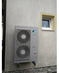 Inštalácia tepelného čerpadla Daikin EHBH, Necpaly - Okres Martin