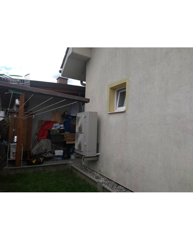 Inštalácia tepelného čerpadla Daikin EHBH, Necpaly - Okres Martin