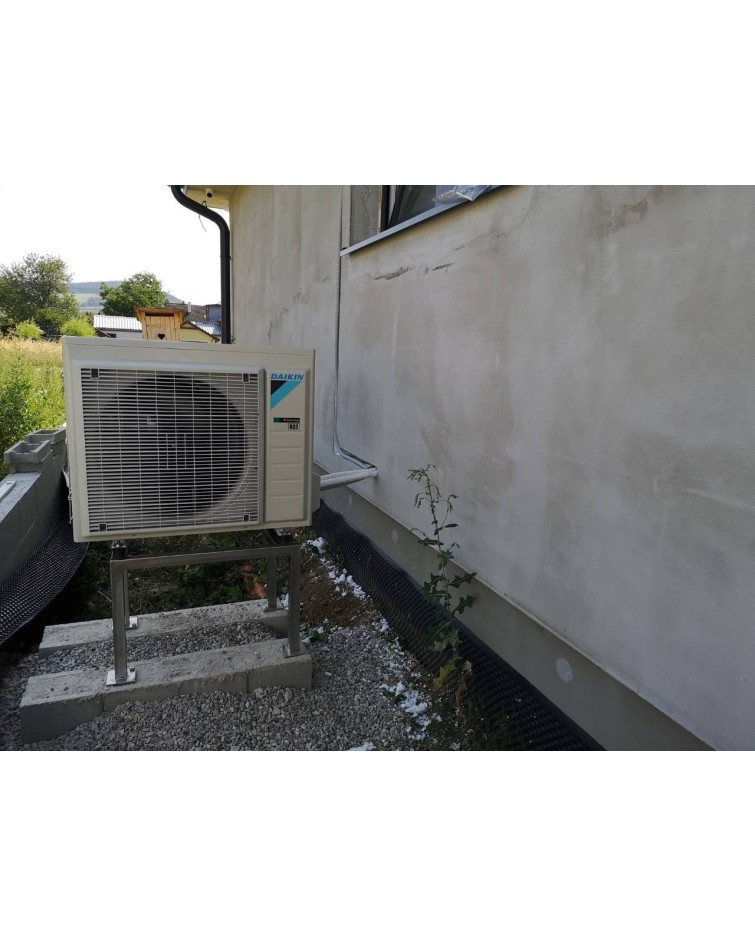 Inštalácia tepelného čerpadla Daikin EHVX, Považský CHlmec