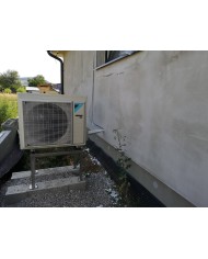 Inštalácia tepelného čerpadla Daikin EHVX, Považský CHlmec