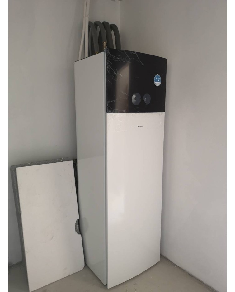 Inštalácia tepelného čerpadla Daikin EHVX, Považský CHlmec
