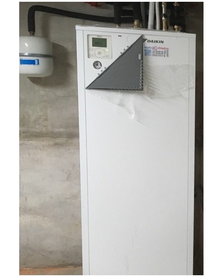 Inštalácia tepelného čerpadla Daikin EHVX, Podhorie, okres Banská Štiavnica