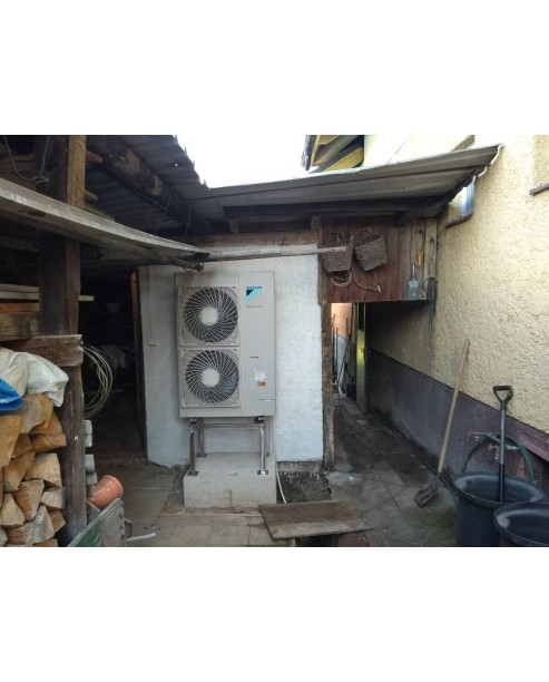 Inštalácia tepelného čerpadla Daikin EHBX, Bitarová - Okres Žilina