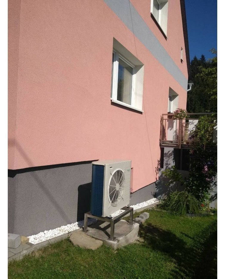 Inštalácia tepelného čerpadla Daikin EHBH, Raková - Okres Čadca
