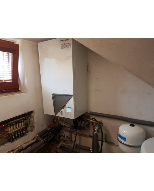 Inštalácia tepelného čerpadla Daikin EHBX, Raková - Okres Čadca