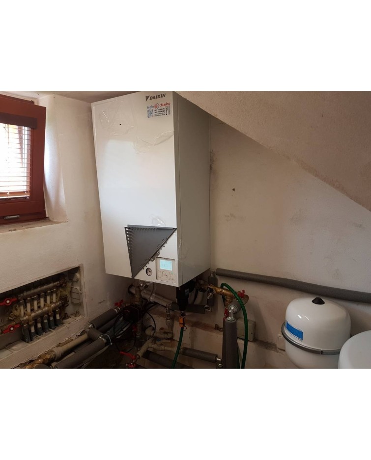 Inštalácia tepelného čerpadla Daikin EHBX, Raková - Okres Čadca