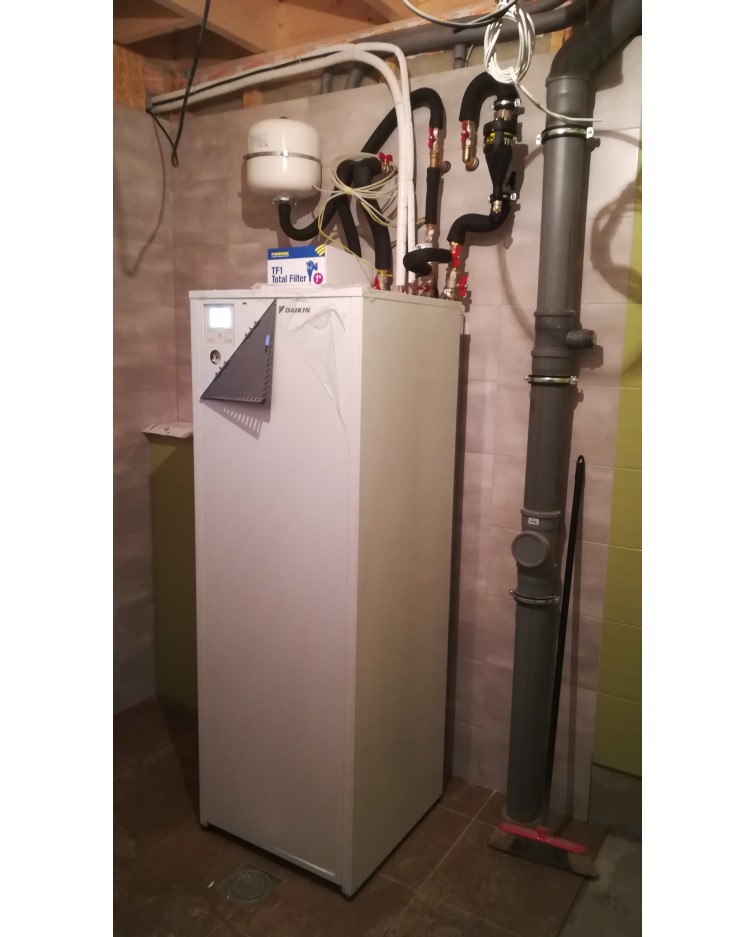 Inštalácia tepelného čerpadla Daikin EHVX, Ľubotice - Okres Prešov