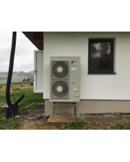 Inštalácia tepelného čerpadla Daikin EHVX, Zákamenné - Okres Námestovo
