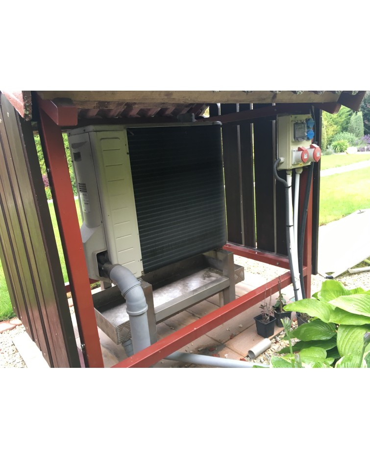 Inštalácia tepelného čerpadla Daikin EHBX, Komárno