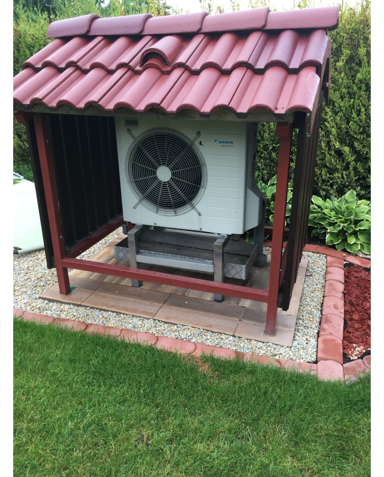 Inštalácia tepelného čerpadla Daikin EHBX, Komárno