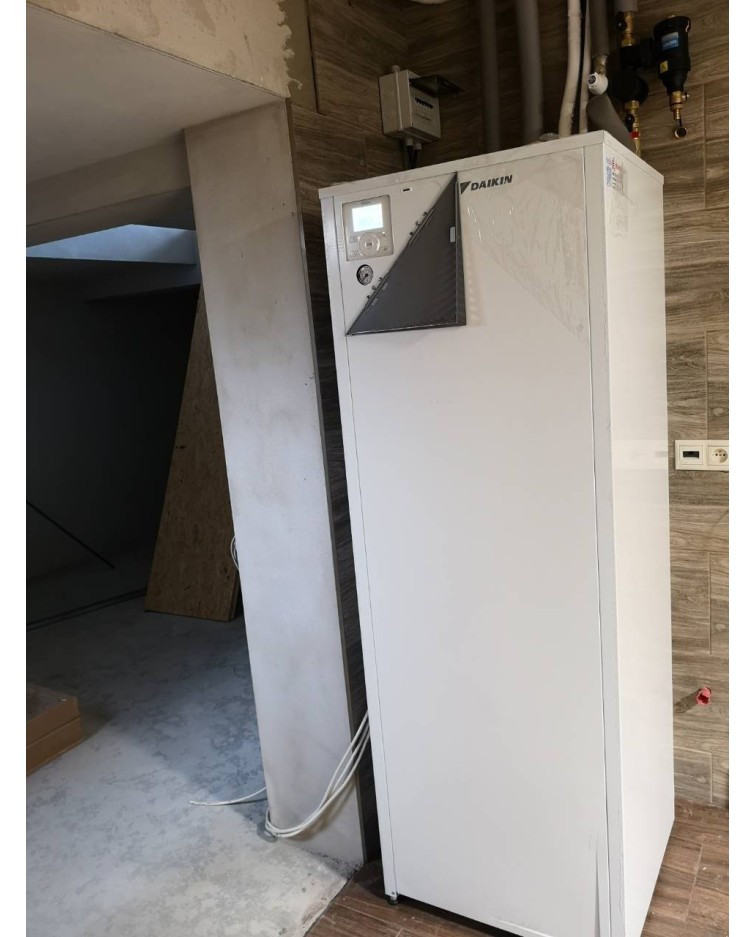 Inštalácia tepelného čerpadla Daikin EHVX, Vasiľov - Okres Námestovo
