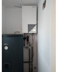 Inštalácia Nástenného tepelného čerpadla Daikin EHBX, Turie - Okres Žilina