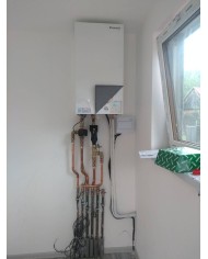 Inštalácia Nástenného tepelného čerpadla Daikin EHBX, Radôstka - Okres Čadca