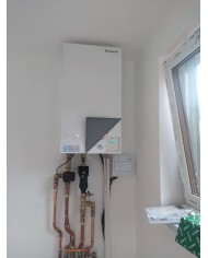 Inštalácia Nástenného tepelného čerpadla Daikin EHBX, Radôstka - Okres Čadca
