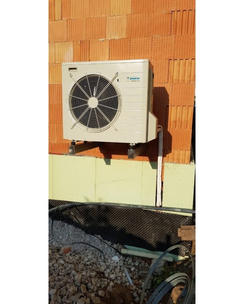 Inštalácia tepelného čerpadla Daikin EHVX, Závodie - okres Žilina