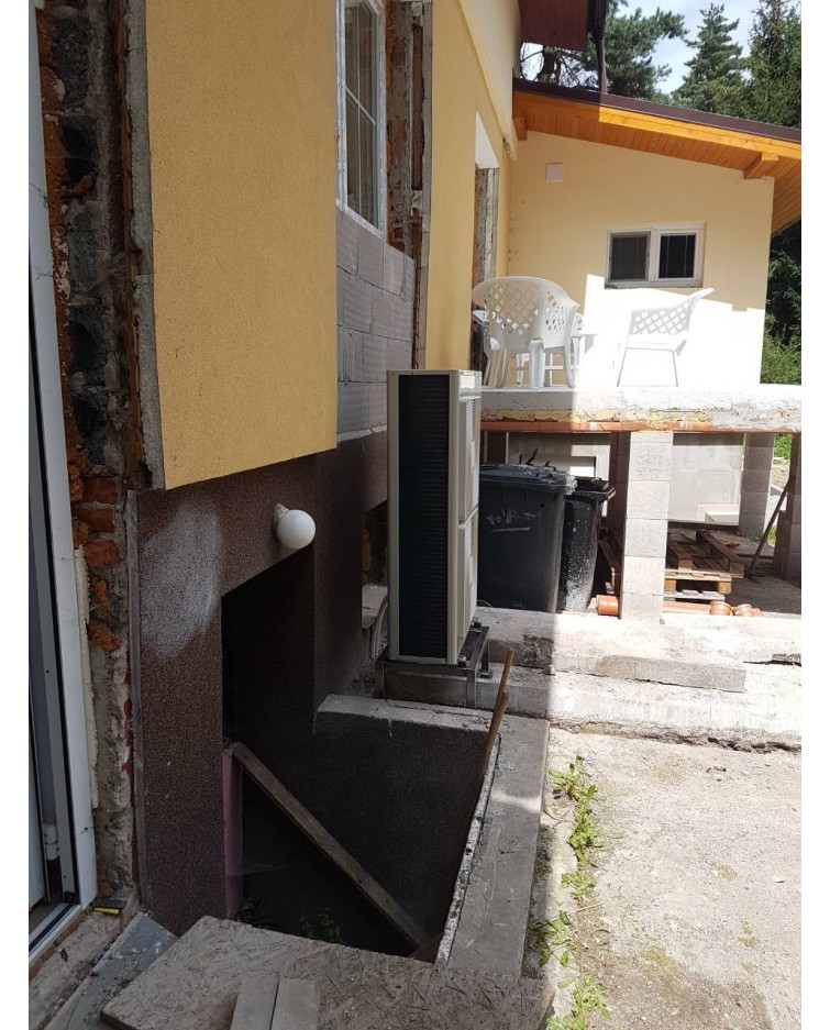 Inštalácia tepelného čerpadla Daikin EHBH, Teplička - okres Spišská Nová Ves