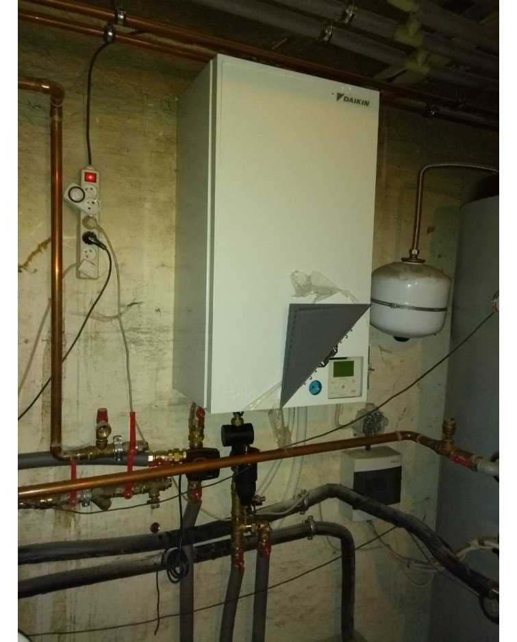 Inštalácia tepelného čerpadla Daikin EHBH, Teplička - okres Spišská Nová Ves