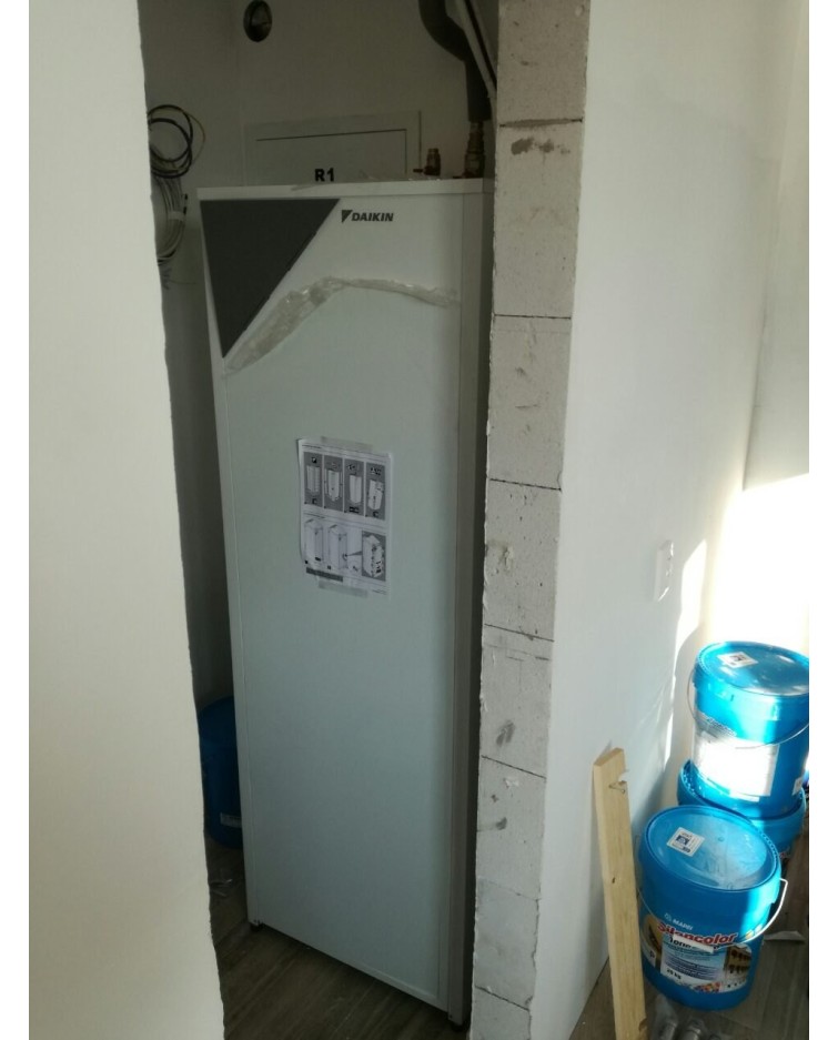 Inštalácia tepelného čerpadla Daikin EHVX, Lipová Alej