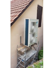 Inštalácia tepelného čerpadla Daikin EHVX, Hlboké n.V