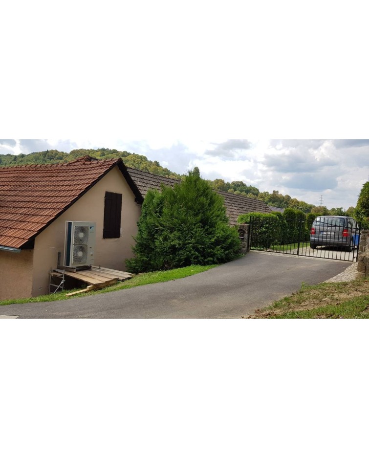 Inštalácia tepelného čerpadla Daikin EHVX, Hlboké n.V