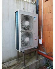 Inštalácia tepelného čerpadla Daikin EHVX, Dlhá nad Oravou