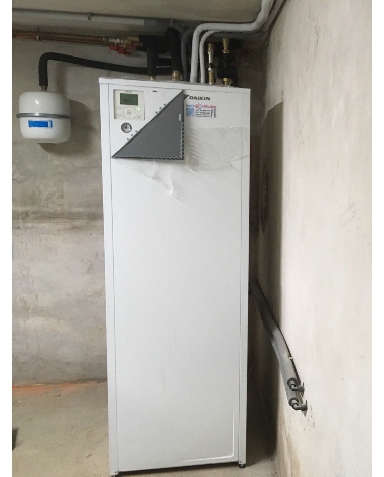 Inštalácia tepelného čerpadla Daikin EHVX, Rabča - Okres Námestovo