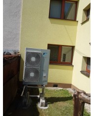 Inštalácia tepelného čerpadla Daikin EHBH, Raková - Okres Čadca