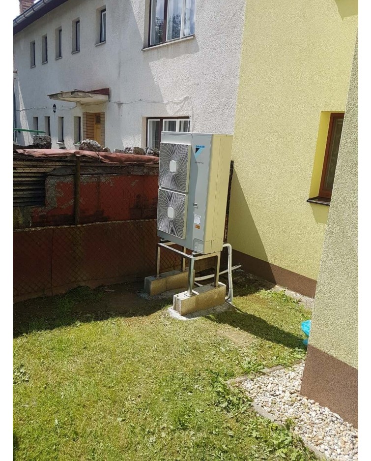 Inštalácia tepelného čerpadla Daikin EHBH, Raková - Okres Čadca