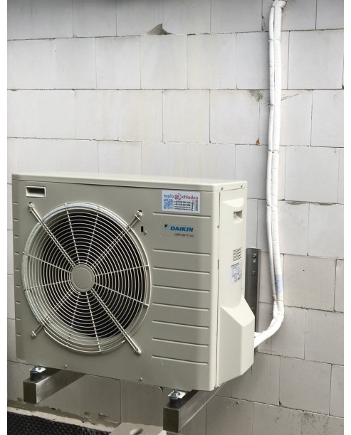 Inštalácia tepelného čerpadla Daikin EHVX, Bytčica, okres Žilina
