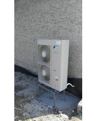 Inštalácia tepelného čerpadla Daikin EHBH, Čičmany