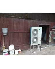 Inštalácia tepelného čerpadla Daikin EHBH, Komjatná